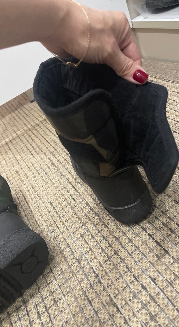 Unisex Kamuflaj Desenli Kaymaz Bot - Görsel 2