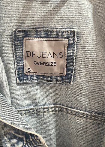 Gri Denim unisex kot Ceket - Görsel 3