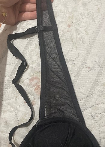diğer Beden siyah Renk Siyah Goth Mini Sütyen