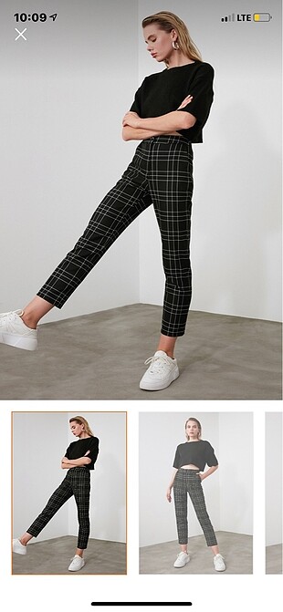 Trendyol & Milla Kareli ekose pantolon