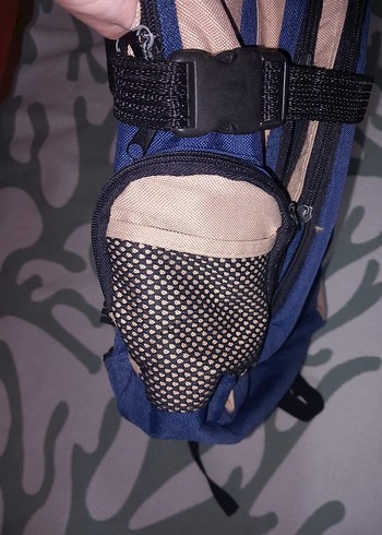 Beden Adidas Mavi Baskılı Sırt Çantası