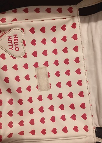 Beden pembe Renk Hello kitty Kalpli Baskılı Pembe Kadın Çanta