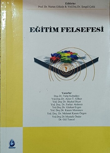 Eğitim Felsefesi üniversite kitabi