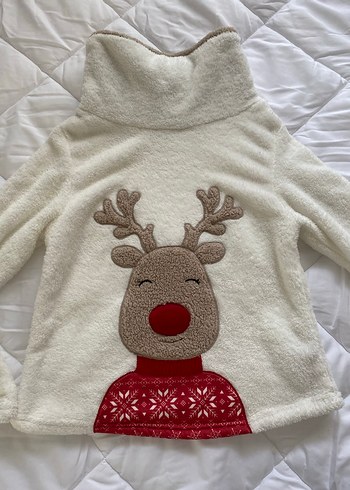 LCW Winter Geyik Detaylı Polar Kazak - Görsel 2