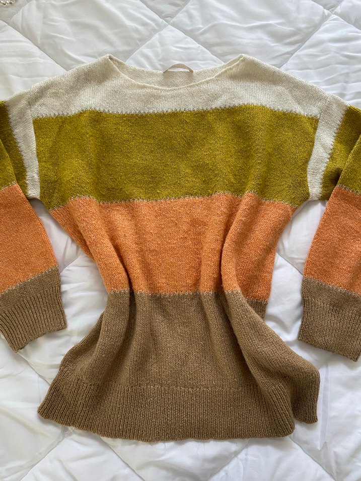 Y2k Lolita Vintage Kadın Triko Kazak - Görsel 3