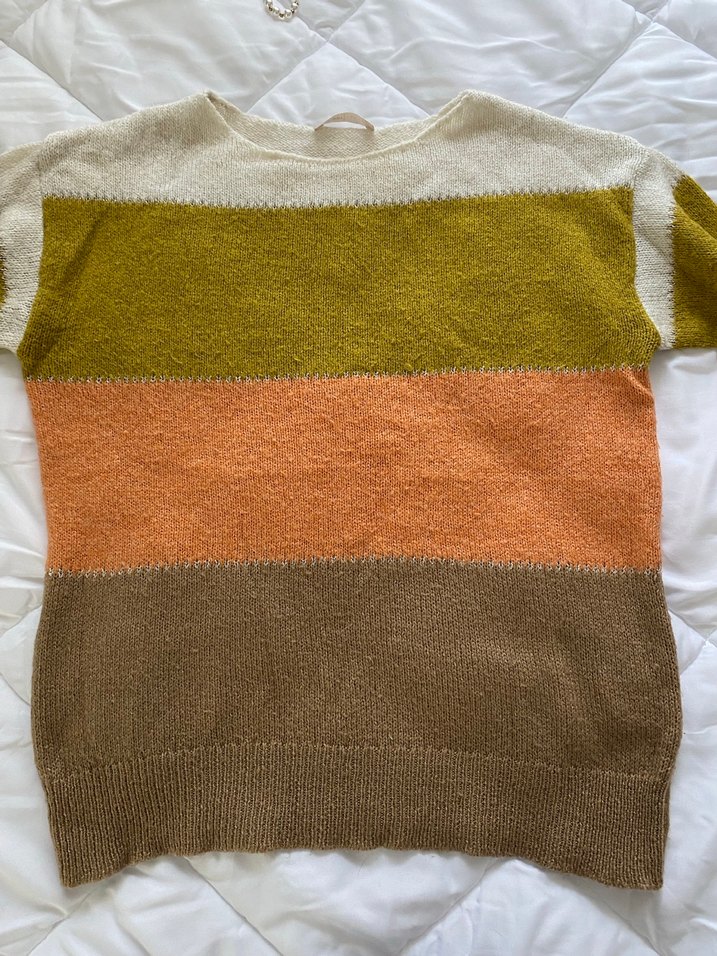 Y2k Lolita Vintage Kadın Triko Kazak - Görsel 4