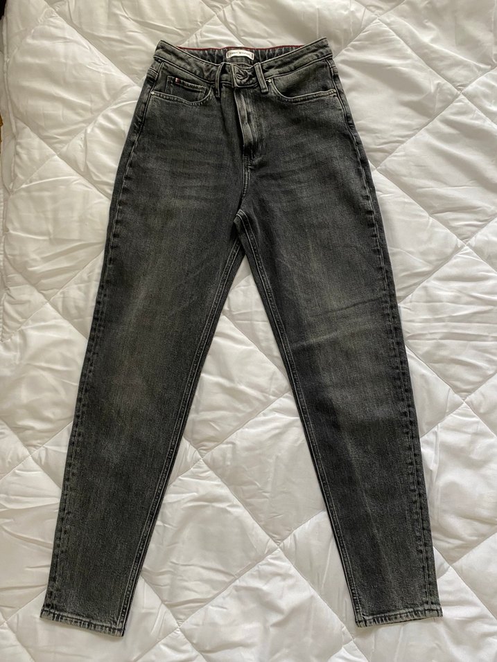 TH Orijinal Gri Regular Fit Kadın Denim Pantolon - Görsel 3