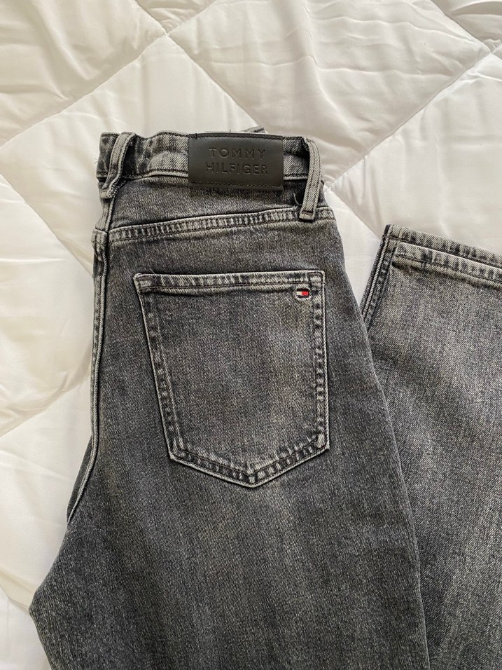 TH Orijinal Gri Regular Fit Kadın Denim Pantolon - Görsel 2