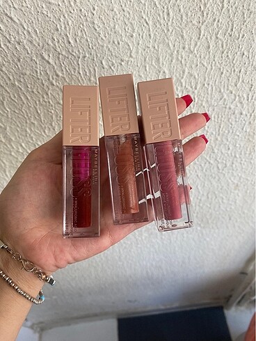 maybelline new york lifter gloss 3 renk