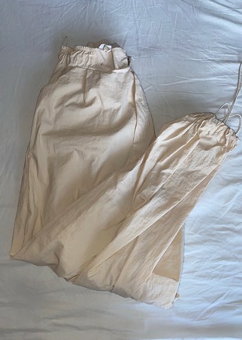 Bej Rahat Kesim Kargo Kadın Pantolon - Görsel 2