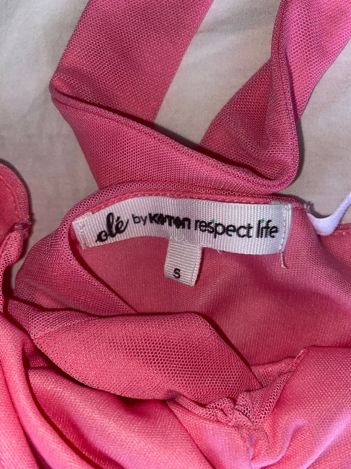 Pembe Drapeli Askılı Midi Bustiyer - Görsel 2