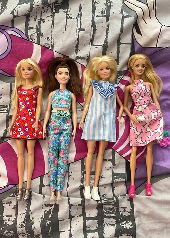 Renkli barbie Seti