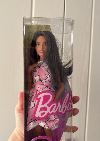 Pembe elbiseli oyuncak bebek - Görsel 5