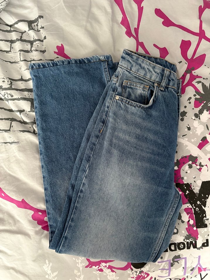trendyolmilla wide leg jean - Görsel 4