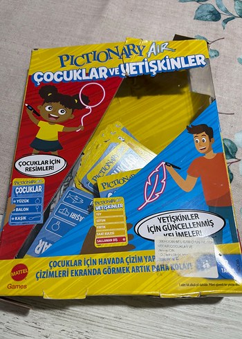 Pictionary Air Çocuklar ve Yetişkinler Oyunu