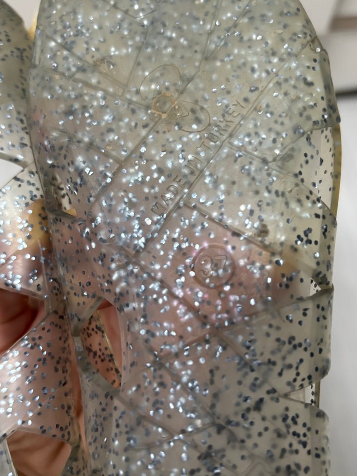 Gri Simli Fiyonk Detaylı Babet - Görsel 3