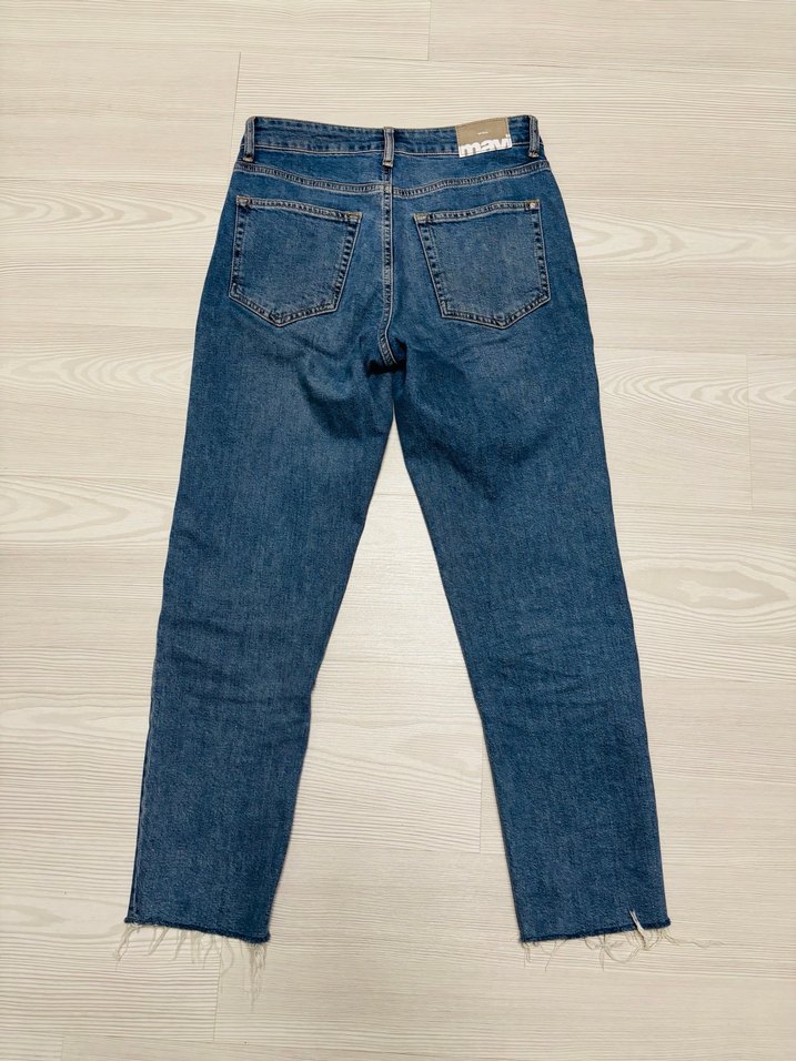 Mavi Kadın Denim Midi Boy Jean - Görsel 4