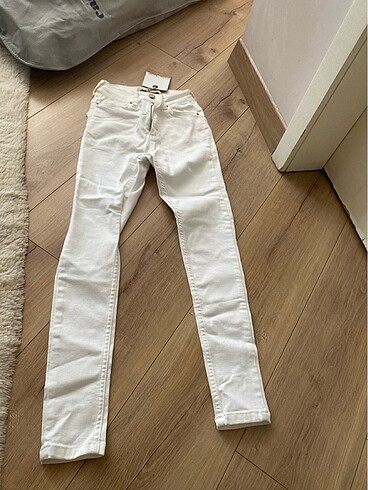 Hackett Beyaz kot pantolon