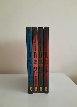 Ajin 1 2 3 4 Cilt Manga Anime Türkçe