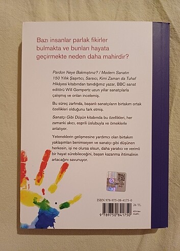  Beden Renk Sanatçı Gibi Düşün Will Gompertz Kitap