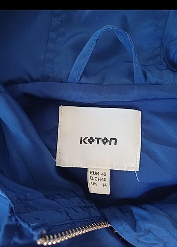 Koton rüzgarlık yağmurluk crop - Görsel 5