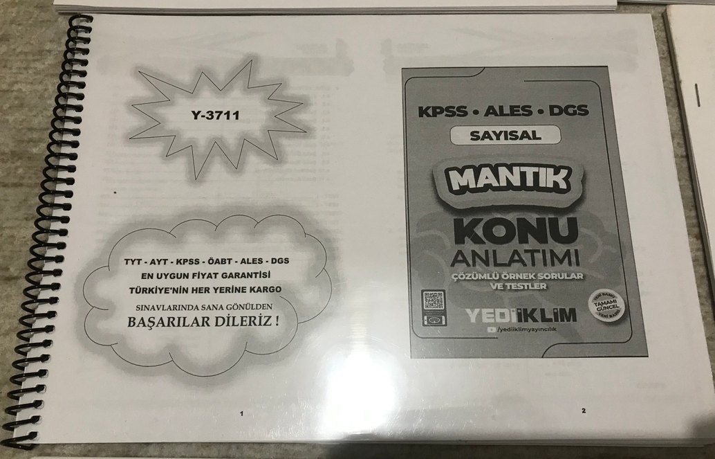FOTOKOPİ KPSS TEST KİTABI - Görsel 3