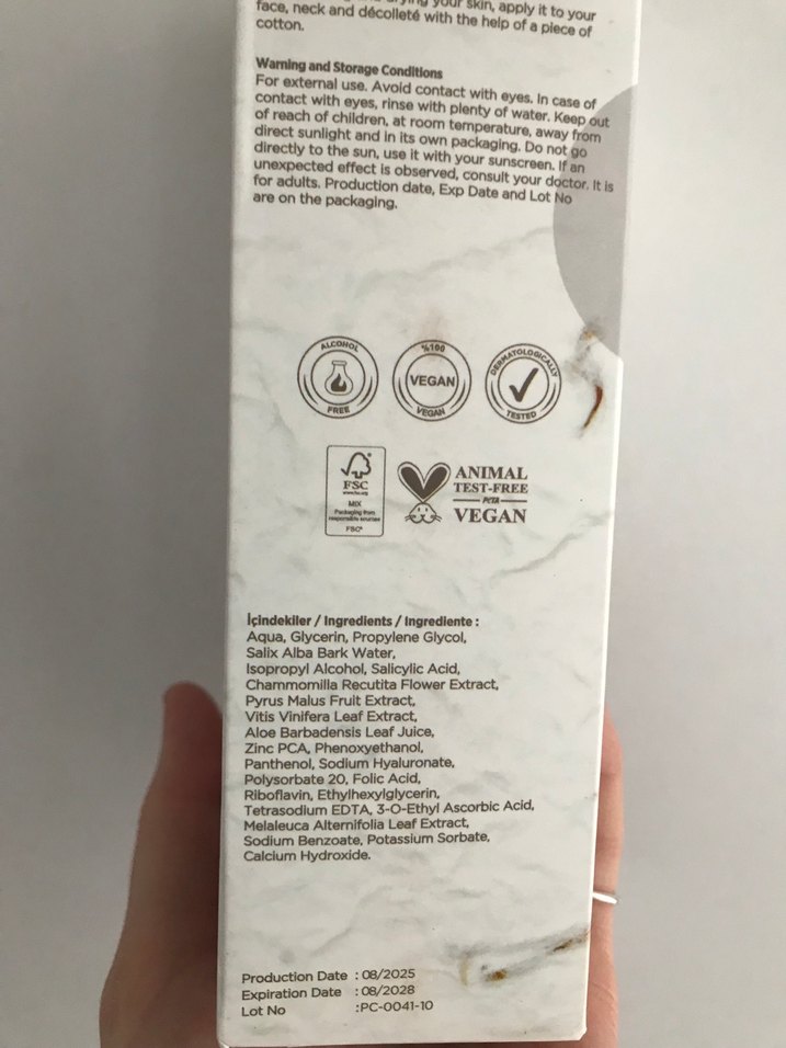 Pure Choice Anti-Akne Gözenek Sıkılaştırıcı Tonik 200 ml - Görsel 2