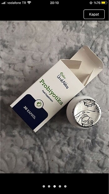 ÜMİT AKTAŞ OMEGA 3 PROBİYOTİKA