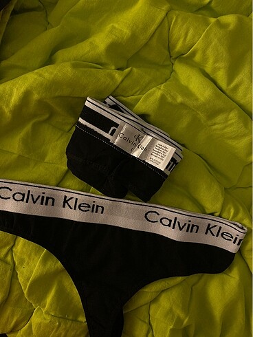 Calvin Klein Calvin Klein Siyah Tanga
