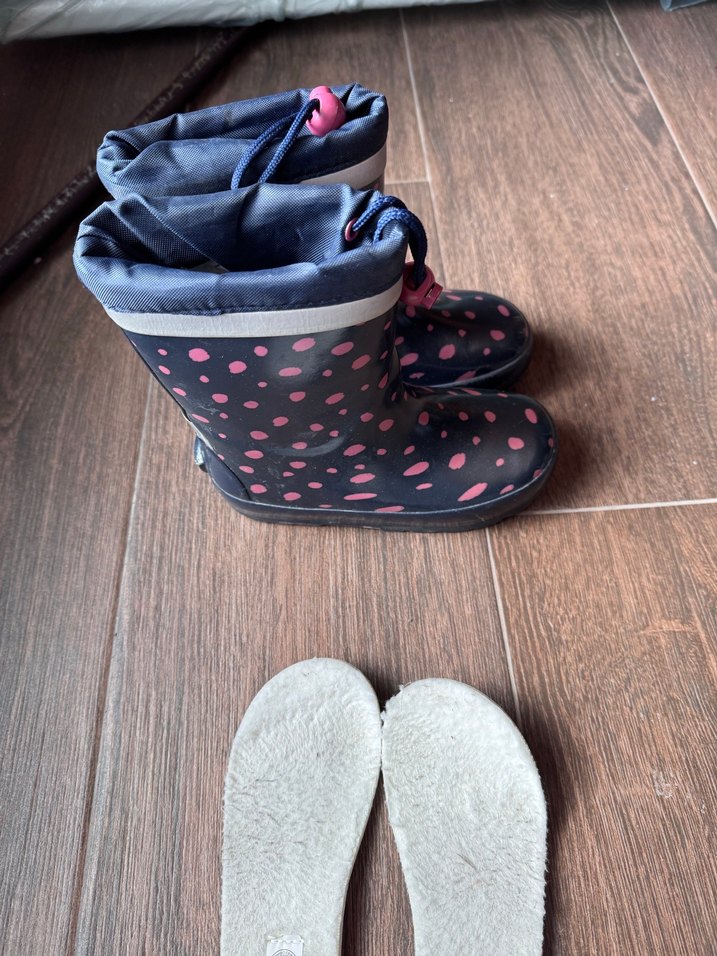 Tchibo Pembe Noktalı ve Reflektörlü Yağmur Çizmesi - Görsel 2