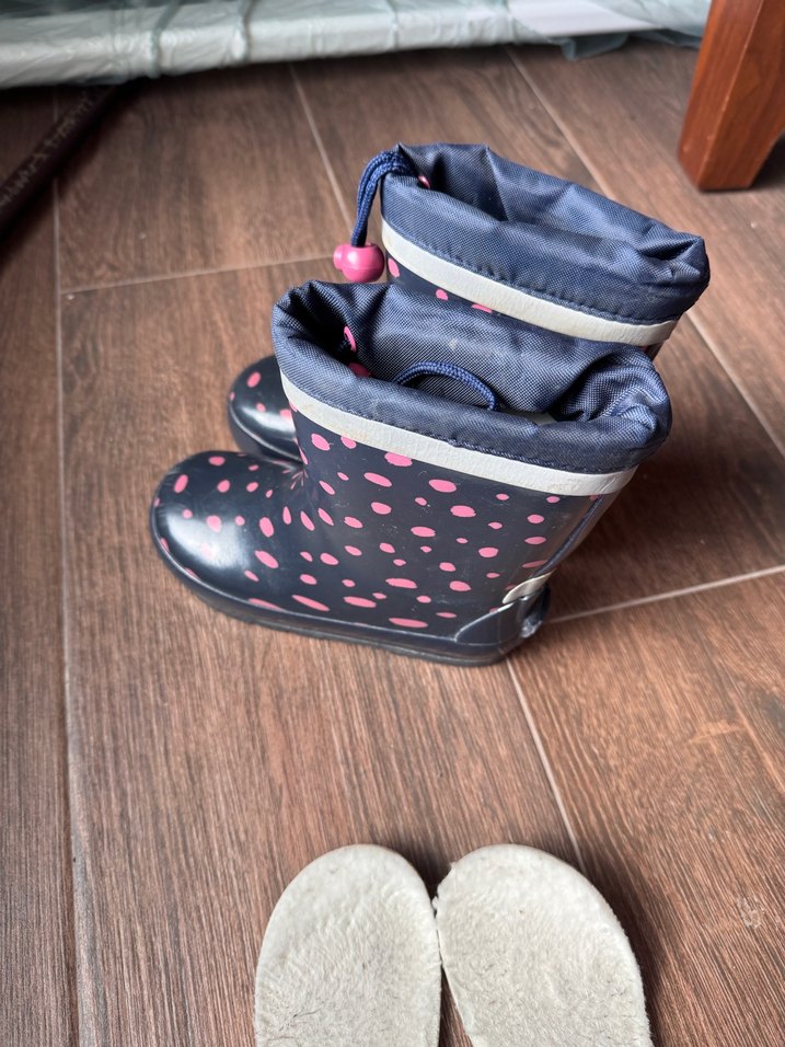 Tchibo Pembe Noktalı ve Reflektörlü Yağmur Çizmesi - Görsel 3