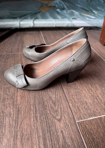 ELLE Deri Topuklu Ayakkabı - Görsel 3