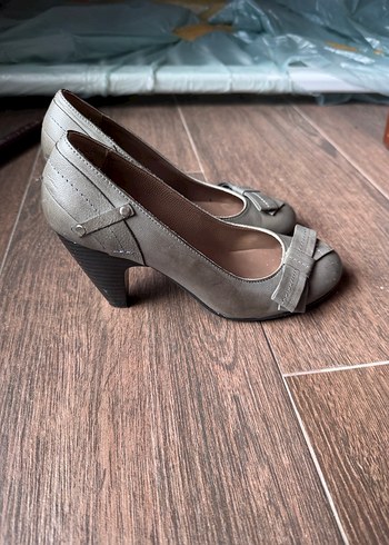 ELLE Deri Topuklu Ayakkabı - Görsel 2