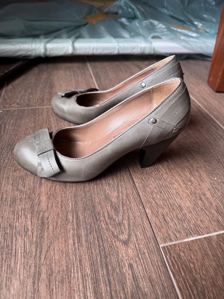 ELLE Deri Topuklu Ayakkabı - Görsel 3