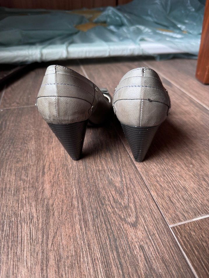 ELLE Deri Topuklu Ayakkabı - Görsel 4