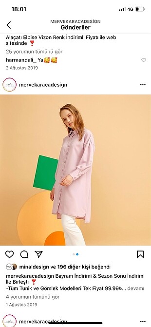 Gülaksa butik gömlek tunik