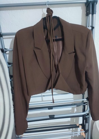 Zara Sikligin Ve Rahatligin Bulustugu Kahverengi Blazer