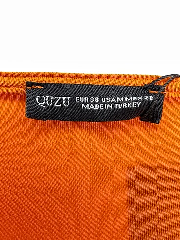 m Beden turuncu Renk Quzu Mini Üst %70 İndirimli.