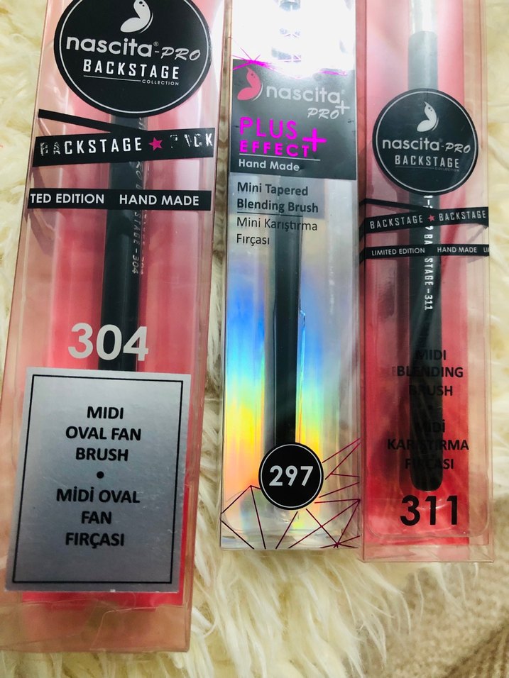 Nascita Pro Midi Oval Fan Makyaj Fırçası - Görsel 3
