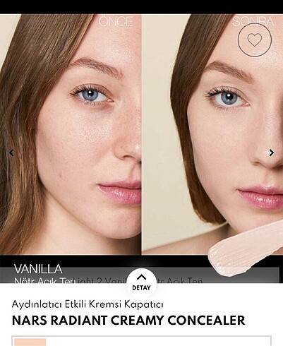  Beden NARS CONCEALER GÜNEŞ LEKESİ DAHİ KAPATIR