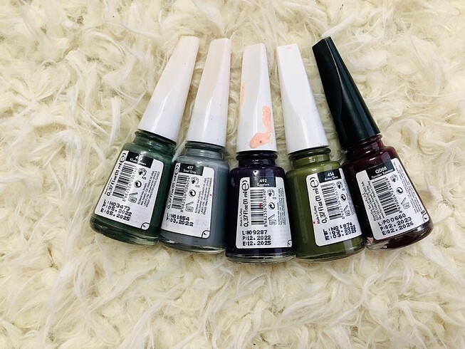 Beden FLORMAR SIFIR AYARINDA OJE 5?li set
