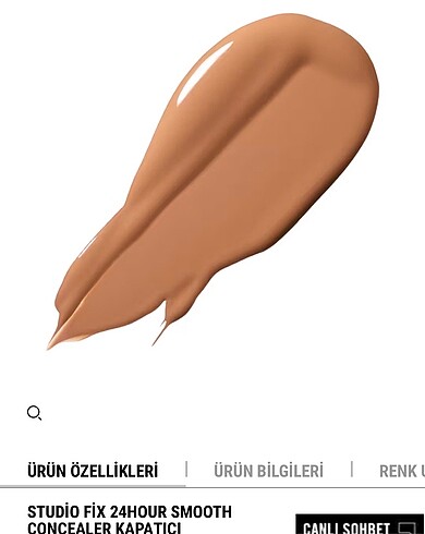 Beden Renk MAC STUDIO FIX24-HOUR KAPATICI CONCEALER