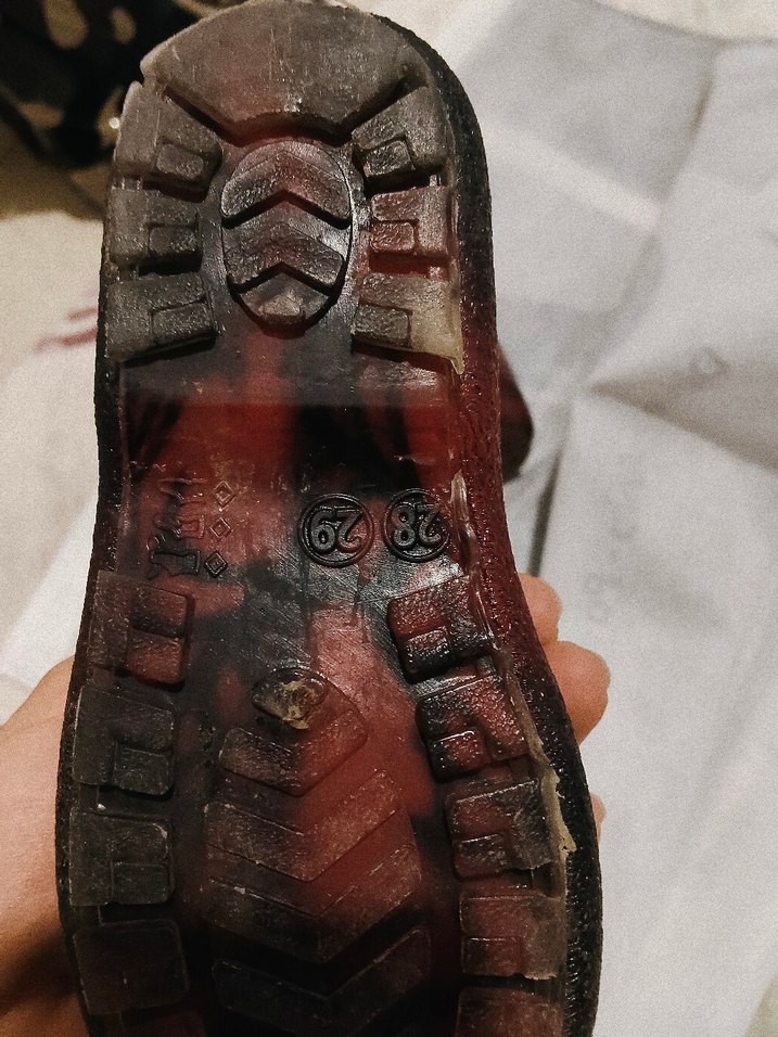 Erkek Çocuk Kırmızı Örümcek Ağı Desenli Lastik Bot - Görsel 4