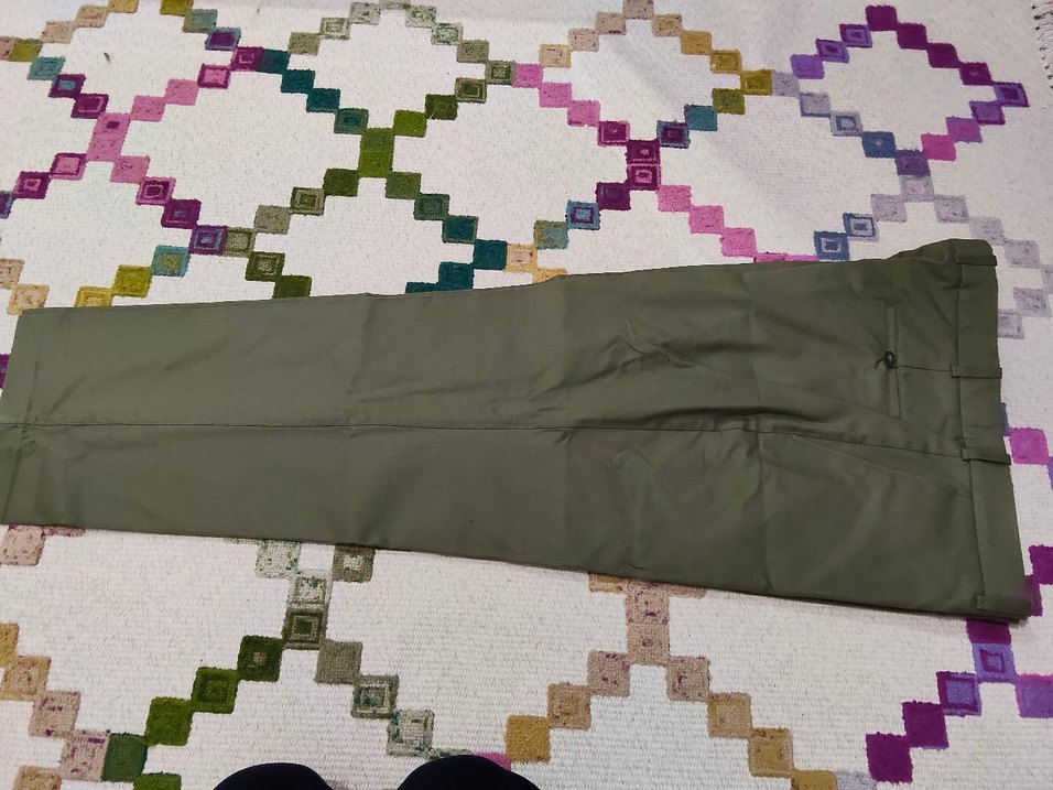 Erkek Haki OZEL DIKIM Pantolon - Görsel 3