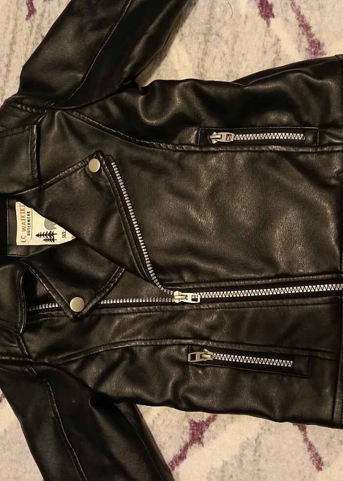 DERİ GÖRÜNÜMLÜ MONT  - Görsel 2