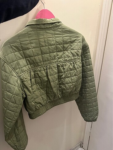 l Beden yeşil Renk bershka bomber ceket