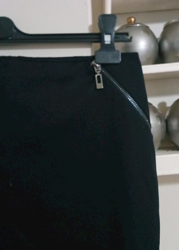 JOURNEY Siyah Midi Kalem Etek Kemerli - Görsel 2