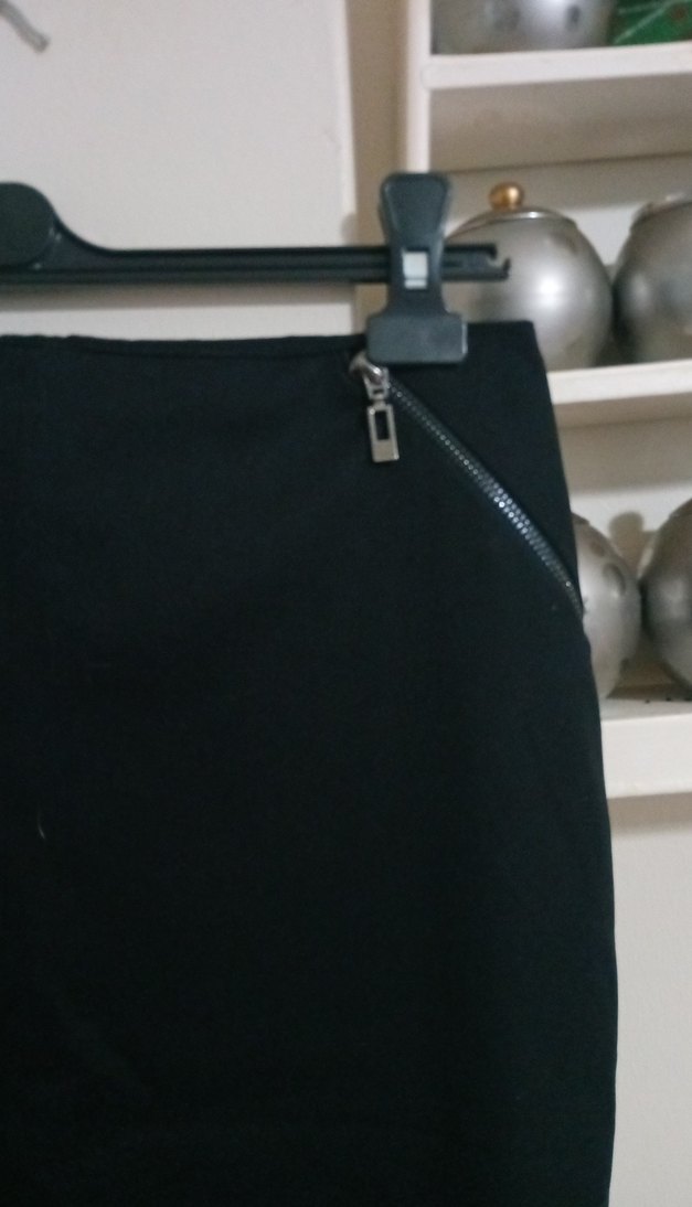 JOURNEY Siyah Midi Kalem Etek Kemerli - Görsel 2