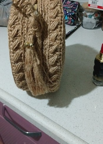 Bohem Örgü Kadın Çanta - Görsel 3