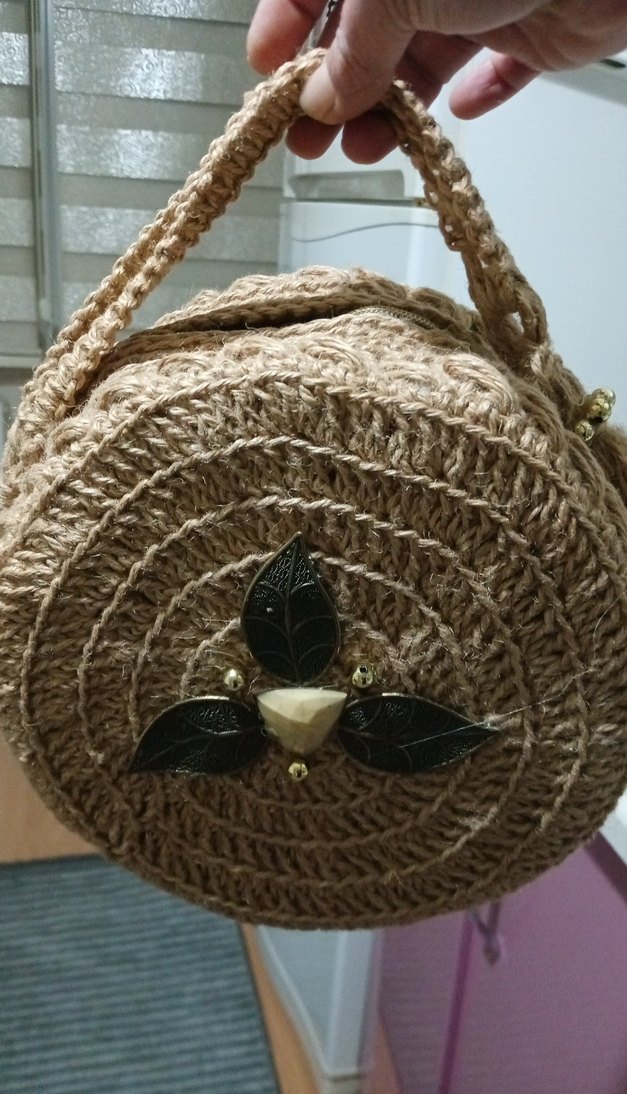 Bohem Örgü Kadın Çanta - Görsel 2